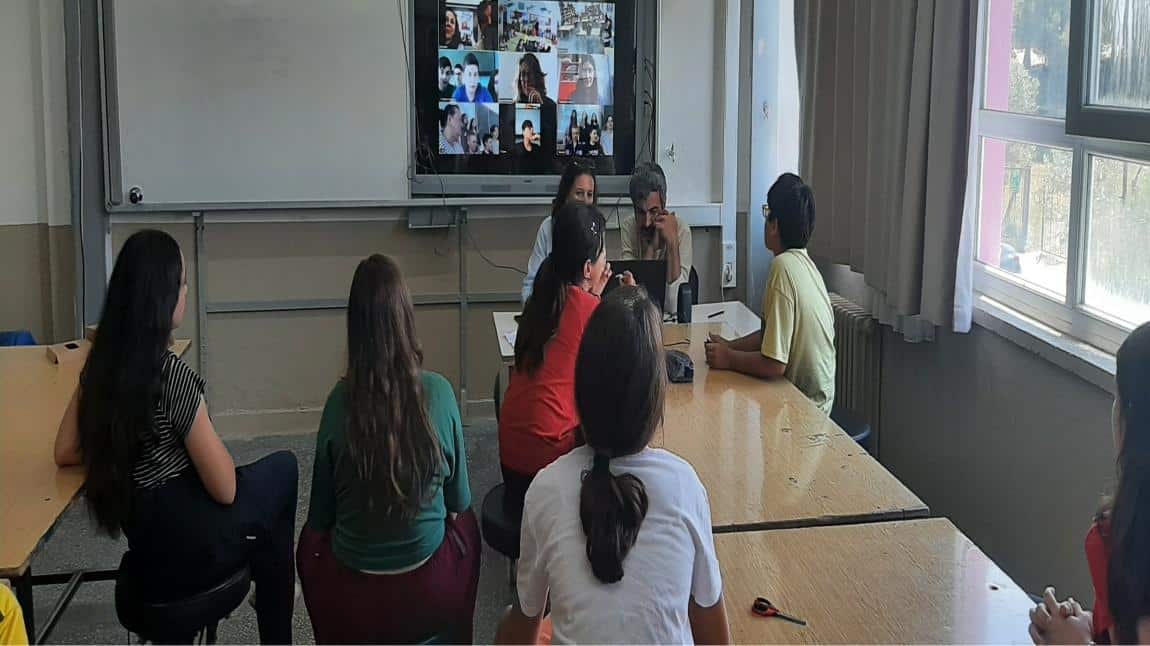 eTwinning Projemizde Kapanış Toplatımızı Gerçekleştirdik